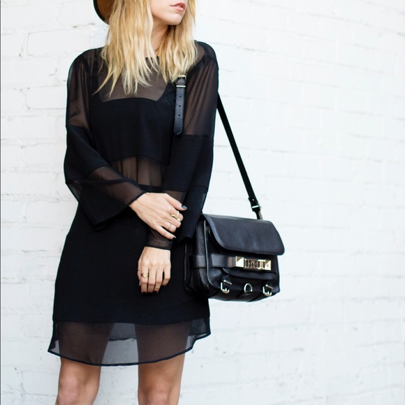 Reformation Dresses & Skirts - Reformation black mesh dress